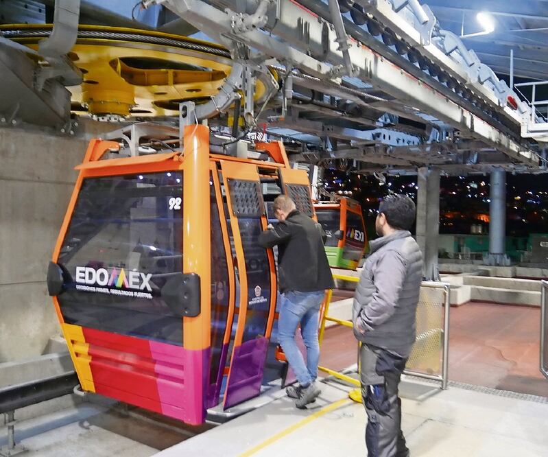 La nueva línea del Mexicable estaría lista este año. Foto: Archivo EL UNIVERSAL 