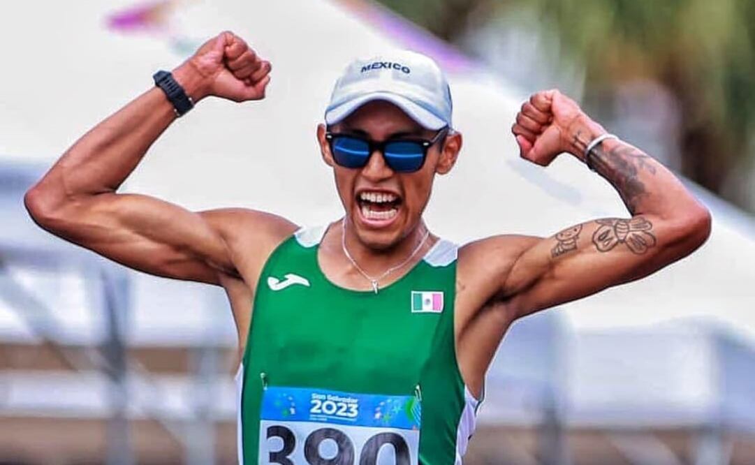 El marchista mexicano José Luis Doctor pasó de vender hamburguesas a ser medallista de oro centroamericano