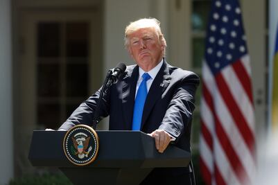 Estoy 100% dispuesto a declarar en investigación sobre Rusia: Trump