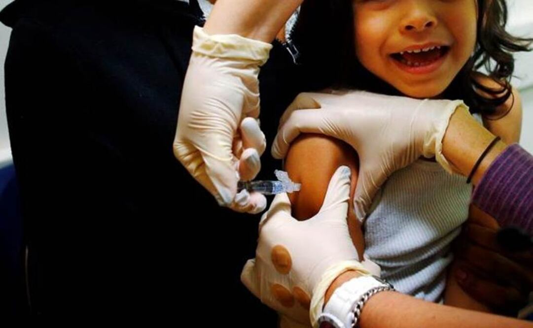 The vaccines were administered this week, but none of the children has been hospitalized or had any adverse reactions (Archive/EL UNIVERSAL) 