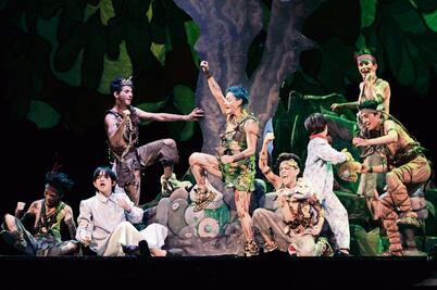 Peter Pan vuelve a surcar el escenario