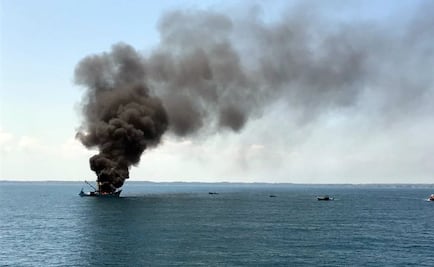 Se hunde camaronero frente a Veracruz