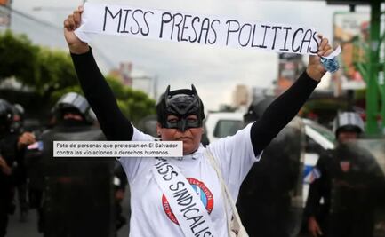 Miss Universo 2023: protestan en El Salvador contra el régimen de excepción en medio de certamen