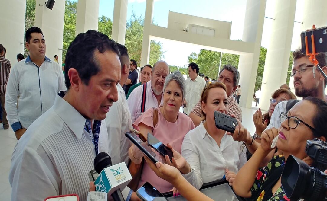 “Entiendo que estaremos hablando de cuestiones de seguridad, de la Guardia Nacional; de inversión; seguramente tocaremos los temas de promoción, ojalá así sea", dijo gobernador del estado. Foto: Adriana Varillas