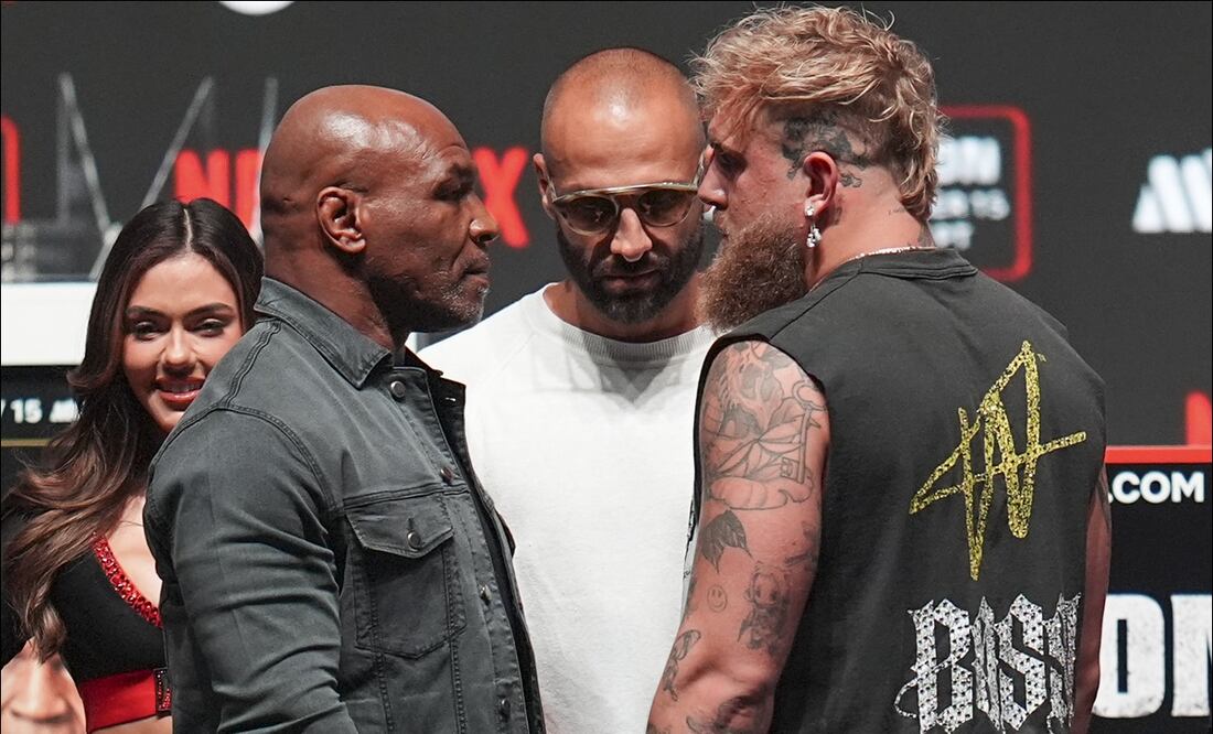 A qué hora y dónde ver la pelea entre Mike Tyson y Jake Paul / Foto: AP
