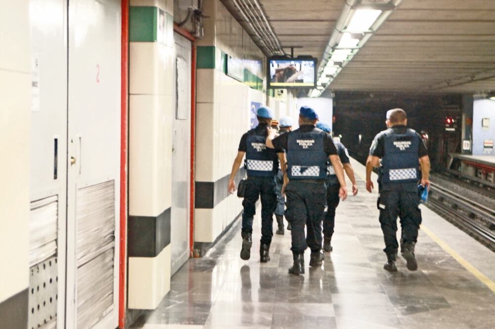 Puntos críticos. Durante operativos autoridades lograron detectar varias correspondencias de estaciones en el Metro en donde más se cometían asaltos. 