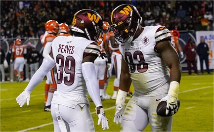 Washington aprovecha errores de Bears y retoma la victoria