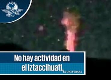 ¿El Iztaccihuatl hizo erupción? Te decimos qué pasó