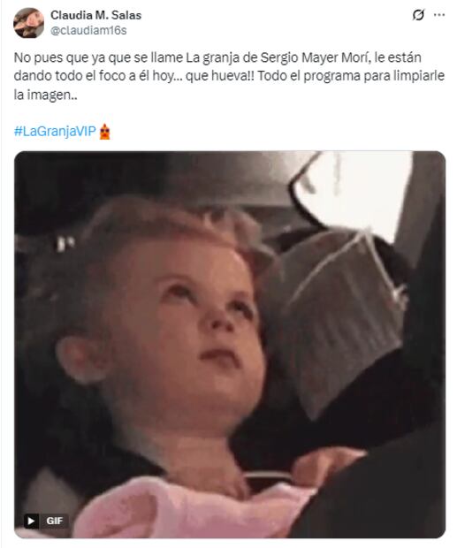 Memes de La Granja VIP. Foto: X