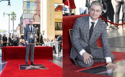 Daniel Radcliffe recibe su estrella en Hollywood