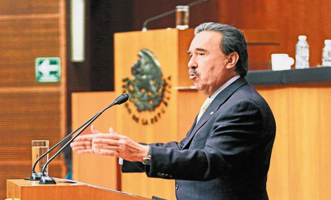 El coordinador del PRI en el Senado, Emilio Gamboa Patrón. Foto: Archivo/ EL UNIVERSAL