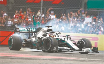 Mercedes y su as en el GP de México