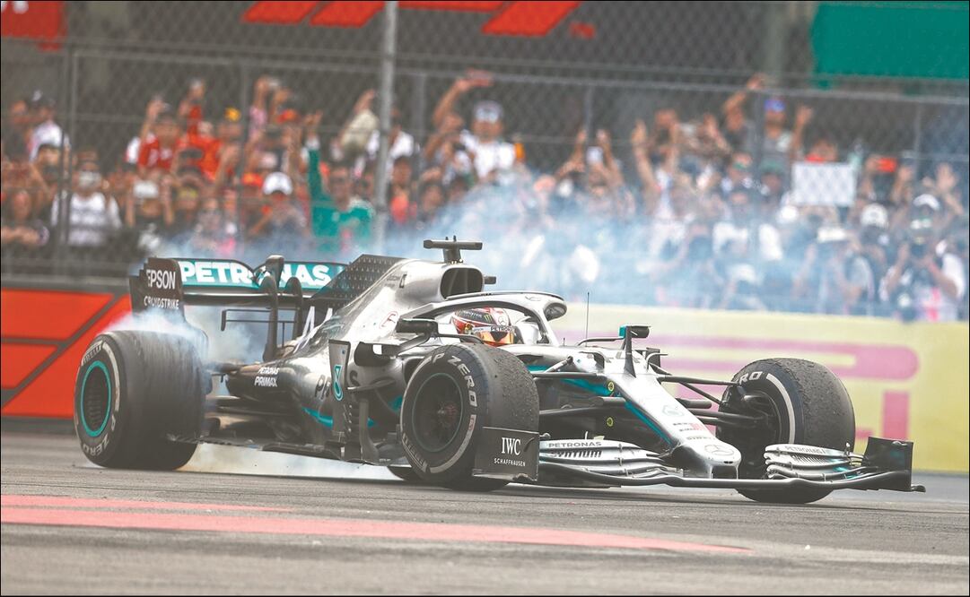 Mercedes y su as en el GP de México
