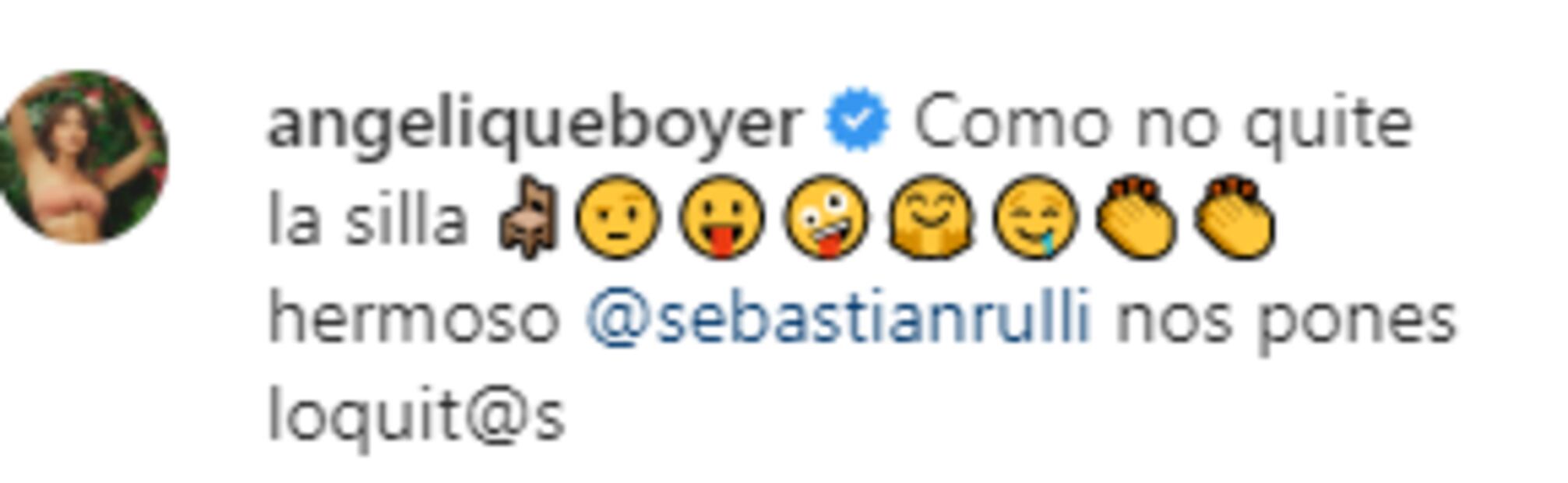 Angelique Boyer fotografía a Sebastián Rulli como dios lo trajo al mundo y levanta pasiones en seguidoras 