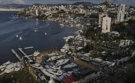En imágenes, el recuento del poderoso huracán "Otis" que dejó 46 muertos en Acapulco, Guerrero