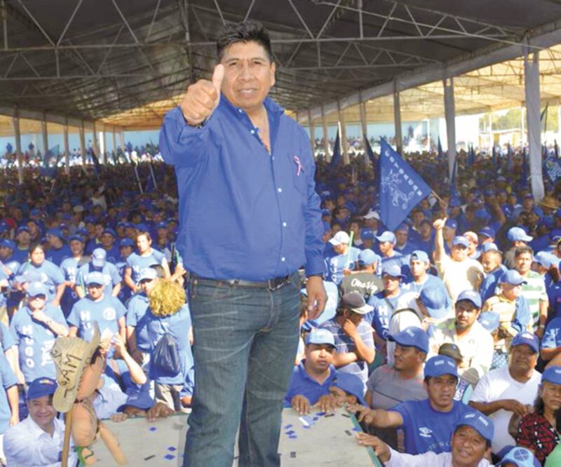 Proceso va. El candidato de la Planilla Azul, Hugo Alfredo Alonso, advirtió que está todo listo para la contienda. TOMADA DE FACEBOOK