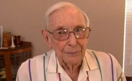 Con 106 años, hombre comparte su secreto para una vida larga  