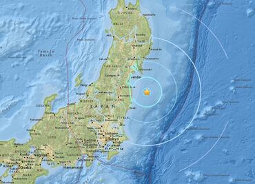 Registran sismo de magnitud 5.5 en Japón