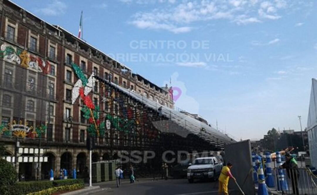 Marchas, fugas y preparativos complican tránsito en CDMX