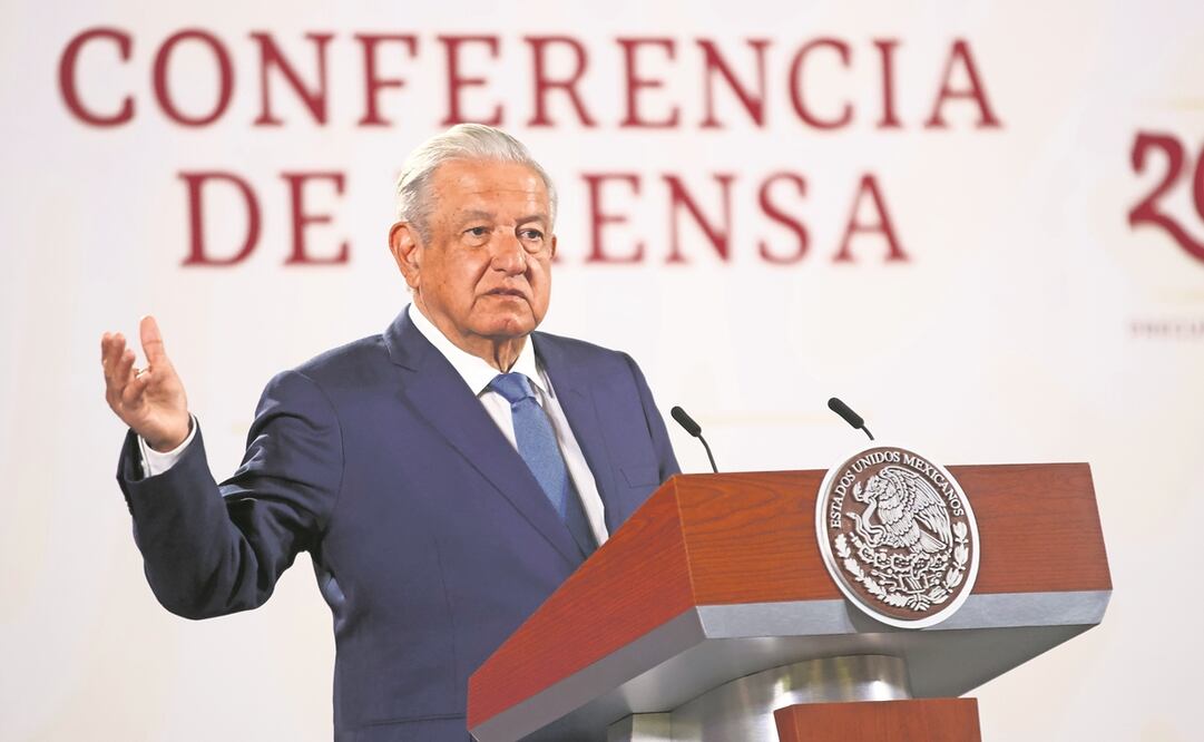 El presidente Andrés Manuel López Obrador pidió a mexicanos que analicen su postura si Ted Cruz quiere candidatearse como gobernador o presidente. Foto: Germán Espinosa. EL UNIVERSAL