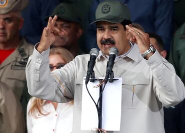 "¿Y dónde está Nicolás Maduro?"