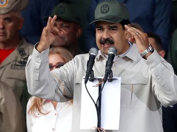 "¿Y dónde está Nicolás Maduro?"