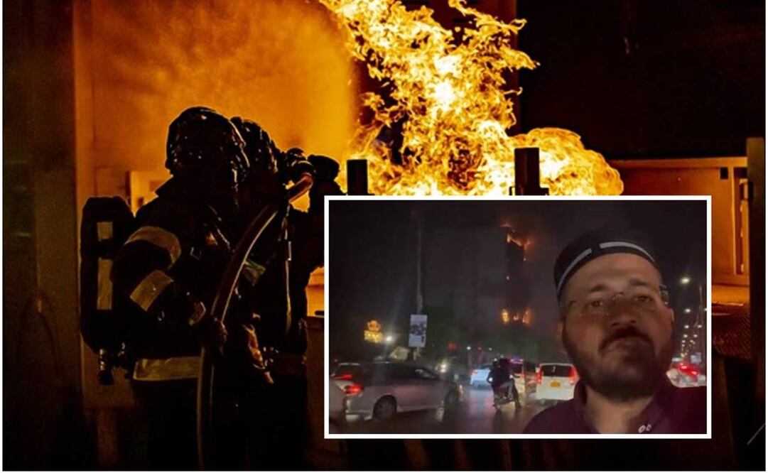 Incendio en Paquistán. Foto: Pixabay y Twitter @ahmerrehmankhan