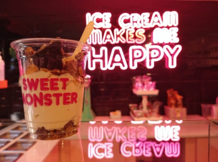 Helado de chicharrón, cerveza y chocolate, la combinación perfecta