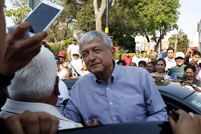 Critica AMLO campañas de Murat y Estefan Garfias