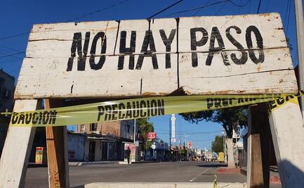 Con filtros y retenes por Covid-19 obligan a quedarse en casa en Sonora