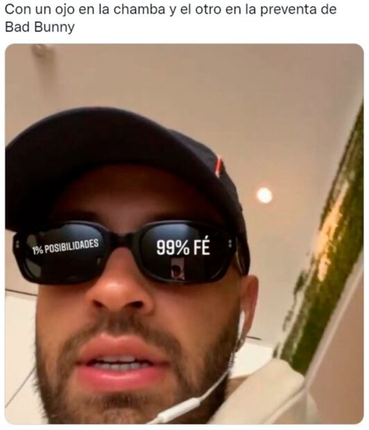 Los mejores memes de la venta de boletos para Bad Bunny