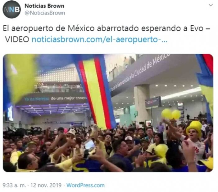 Las 3 fake news de la llegada de Evo Morales a México