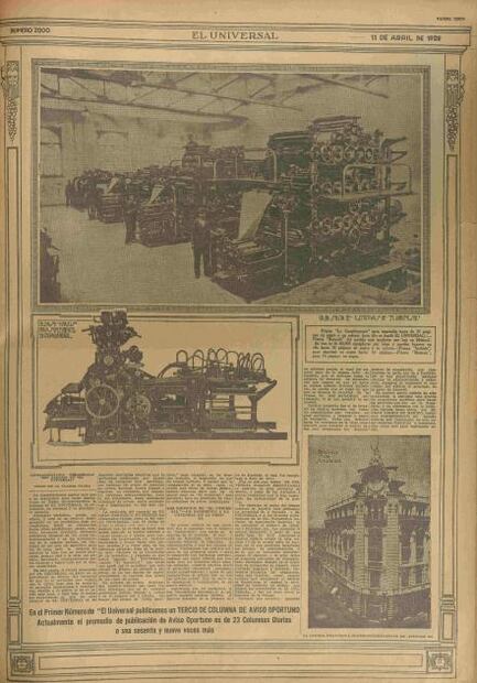 EL UNIVERSAL narrado por sí mismo