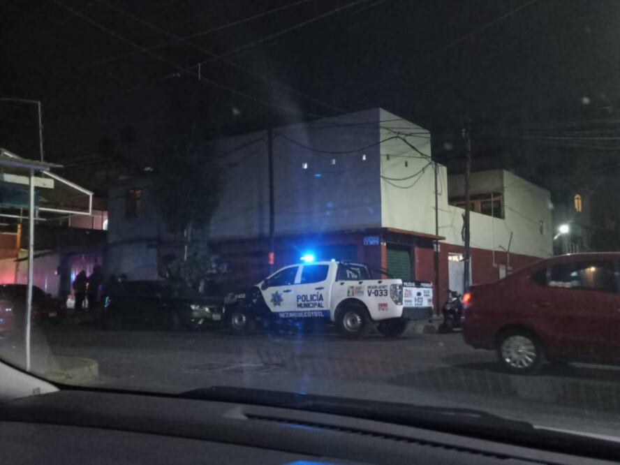 Foto: Especial, Tras el homicidio la policía municipal arribo al lugar 