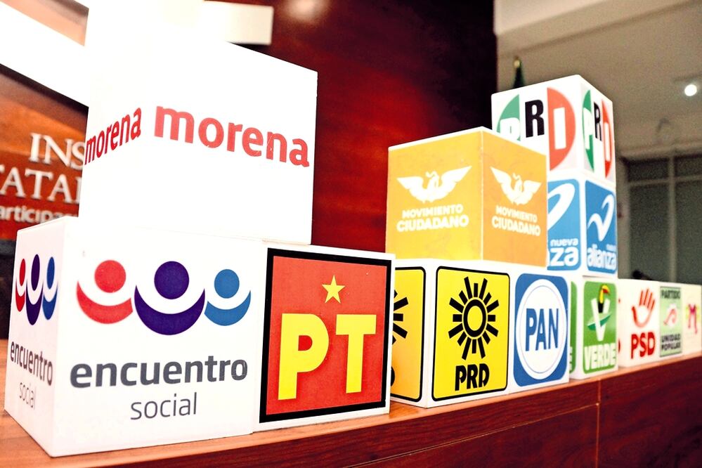 Political parties registered in Oaxaca - Photo: Edwin Hernández/EL UNIVERSAL
