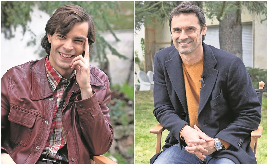 José Pastor e Iván Sánchez interpretan a la versión joven y adulta de Miguel. Foto: Paramount+