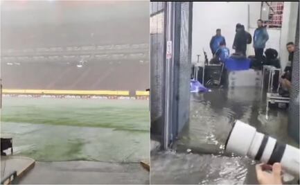 Liga MX: El Estadio Akron de las Chivas se encuentra bajo el agua tras una terrible tormenta en Guadalajara
