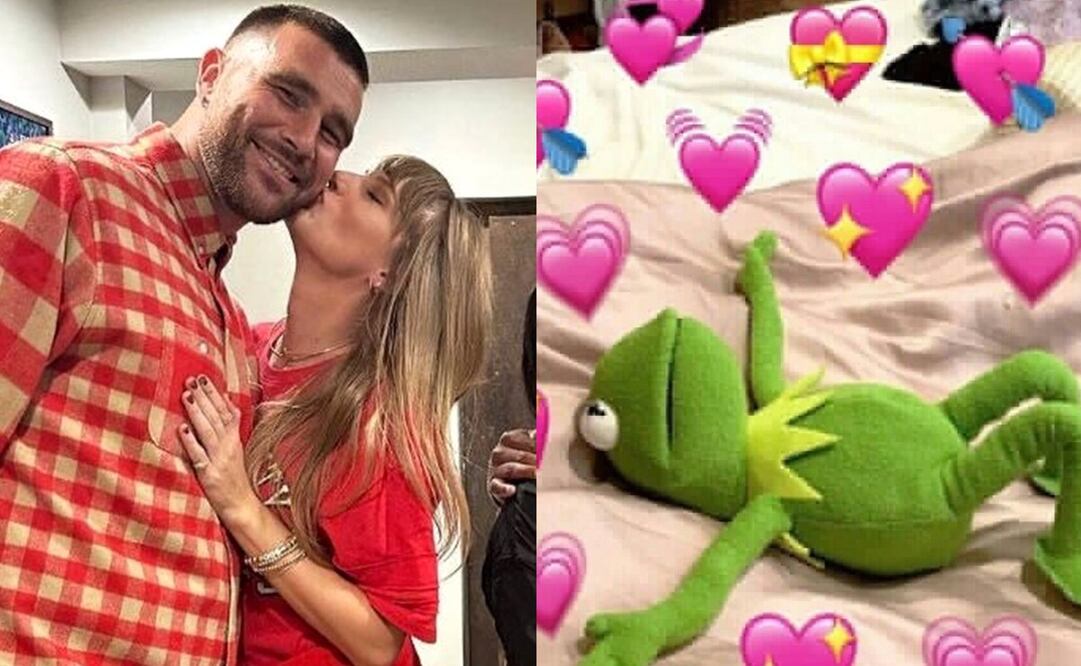 Taylor Swift y Travis Kelce desataron euforia en Argentina. Foto: Instagram / X