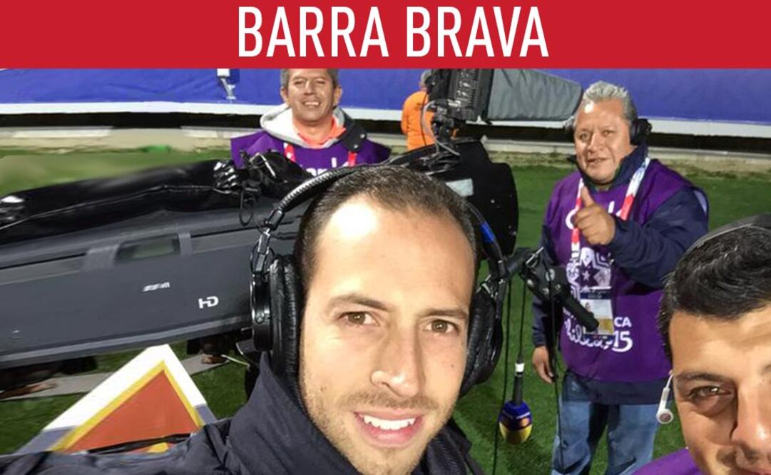 Cristalazo a televisos en Copa de Oro