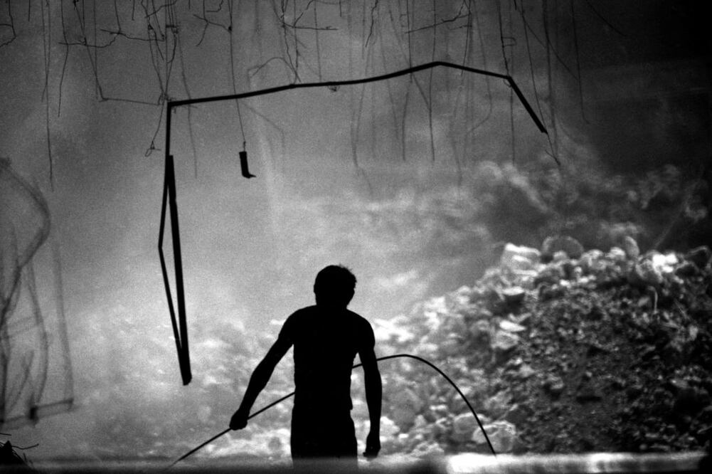 Sin título, Televiteatros, Avenida Cuauhtemoc, México D.F., 1985, colección del autor. Crédito: Francisco Mata Rosas