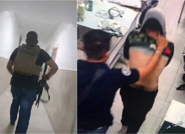 Policía de investigación detiene a civil armado dentro de Clínica 15 del IMSS en Reynosa, Tamaulipas