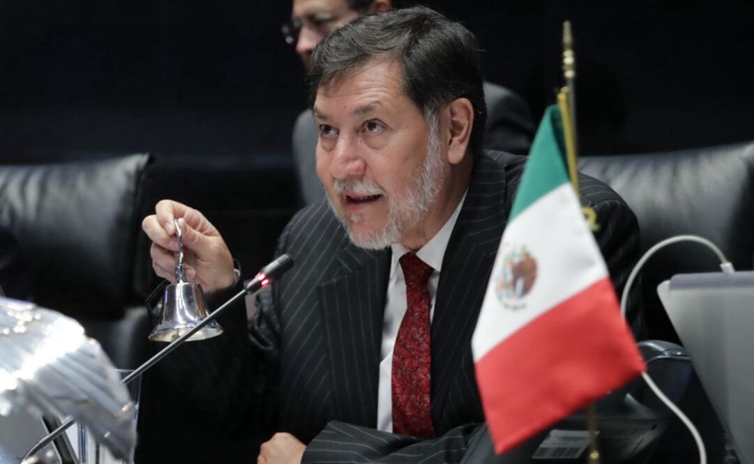 Gerardo Fernández Noroña, presidente del Senado. Foto:  X @fernandeznorona