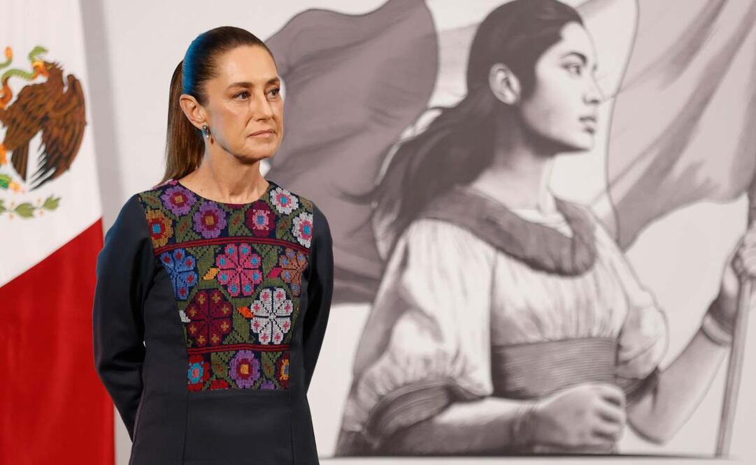 La Presidenta señaló que le toca a la Fiscalía General de la CDMX realizar toda la investigación sobre esta explosión. Foto: Diego Simón / EL UNIVERSAL