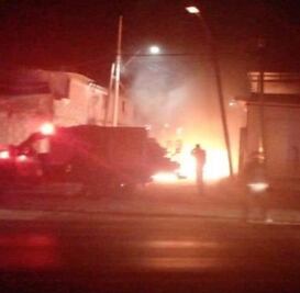 Elementos de la Guardia Nacional resultan heridos por 'coche bomba' en Guanajuato