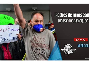 #EnVivo Padres de niños con cáncer realizan bloqueo en el AICM