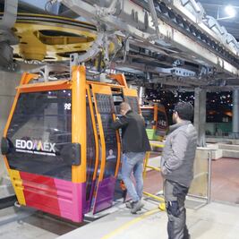 Revisan la seguridad de Mexicable en Ecatepec