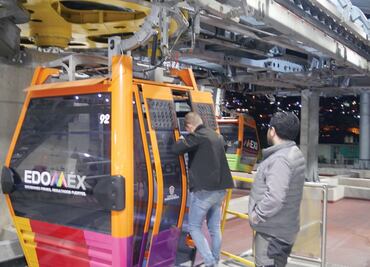 Revisan la seguridad de Mexicable en Ecatepec