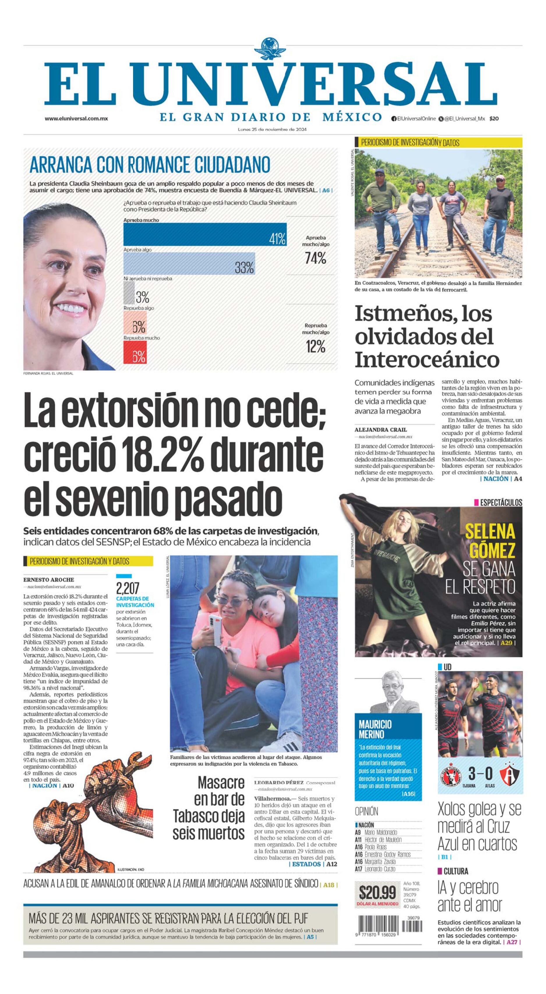 Portada impresa
