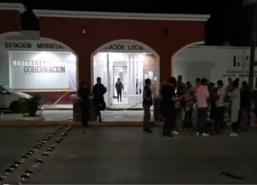 Motín e incendio dejan un muerto en estación migratoria de Tenosique