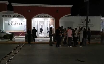 Motín e incendio dejan un muerto en estación migratoria de Tenosique